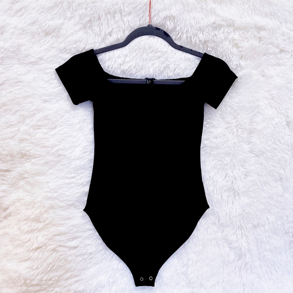 FOREVER 21 Off Shoulder Body Suit